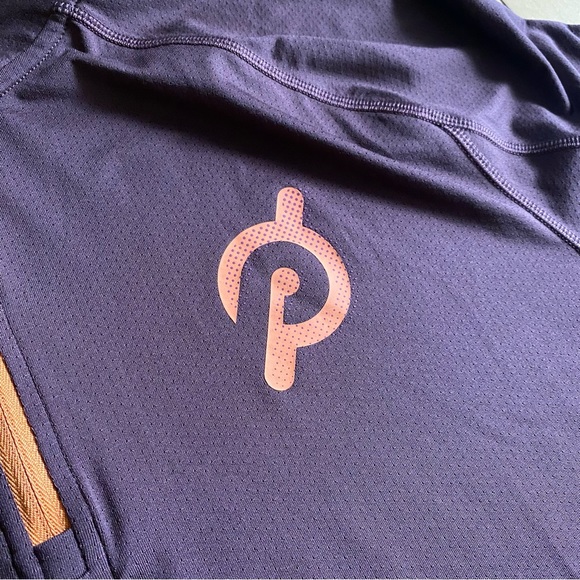 Rhone x Peloton Burgundy 1/4 Zip Sweater - Picture 6 of 11